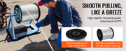 Load image into Gallery viewer, SucceBuy Polyester Pull Tape Mule Flat Rope Printed Webbing Cable Pulling Tape for Packaging Gardening Electrical Conduit Work