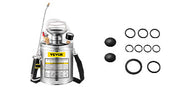 Load image into Gallery viewer, SucceBuy 4-12L Hand Powered Sprayer Stainless Steel Watering Spraying Sprinkling Atomizer Pump Home Ground Garden Cleaning Sprayer