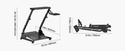 Charger l'image dans la visionneuse de galerie, Amocart G920 Racing Steering Wheel Stand Shifter Mount fit for Logitech G27 G25 G29 Gaming Wheel Pedals NOT Included Racing