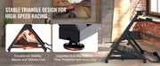 Bild in Galerie-Viewer laden, SucceBuy Foldable Racing Steering Wheel Stand Height Adjustable Universal Base Compatible with Logitech & Thrustmaster Wheel