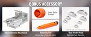 Charger l'image dans la visionneuse de galerie, Amocart Pipe Tube Bender Ratcheting Reverse Tubing Bending Tools w/ 7 Dies Pipe Cutter for Air Conditioning Refrigerator Repair