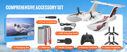 Charger l'image dans la visionneuse de galerie, Amocart EPP Foam RC Plane 2.4G 3CH Radio Control Aircraft Sea And Air RC Glider Water Land Flying Airplane Toys Gift For Boys