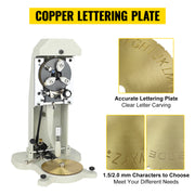 Load image into Gallery viewer, SucceBuy Inside Ring Engraver Stamper w/Two Face Standard Letter Block Dial Plotter Gold Silver Jewelry Making Engraving Machine