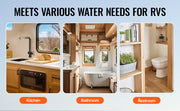 Load image into Gallery viewer, RV Tankless Water Heater Instant Shower 15 x 15 in Optimized Comfort Performance Hot Water Ideal for RVers' Family