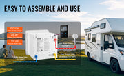 Load image into Gallery viewer, RV Tankless Water Heater Instant Shower 15 x 15 in Optimized Comfort Performance Hot Water Ideal for RVers' Family