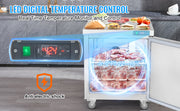 Load image into Gallery viewer, Amocart Commercial Frozen Refrigerator Sandwich Salad Prep Table 7.4Cu.Ft Food Prep Frost Free Refrigerator for Restaurant