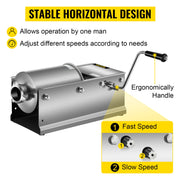 Load image into Gallery viewer, Amocart 3L Horizontal Sausage Stuffer Manual Sausage Maker Stainless Steel With 5 Filling Nozzles For Home & Commercial Use