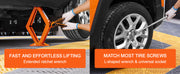 Load image into Gallery viewer, SucceBuy Scissor Jack 2.5 Ton Scissor Car Jack 3.7"-17.1" Lifting Range Scissor Lift Jack Portable Tire Jack for Car Truck SUV