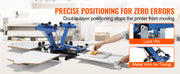 Load image into Gallery viewer, SucceBuy Screen Printing Machine 360° Rotable Silk Screen Printing Press 54x45cm Screen Printing Press Adjustable Tension