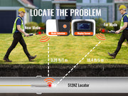 Load image into Gallery viewer, SucceBuy Sewer Camera with 512Hz Locator IP68 9" Pipeline Inspection Camera w/DVR Function w/12 Adjustable LED and 16 GB SD Card