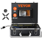 Load image into Gallery viewer, SucceBuy Sewer Camera with 512Hz Locator IP68 9" Pipeline Inspection Camera w/DVR Function w/12 Adjustable LED and 16 GB SD Card