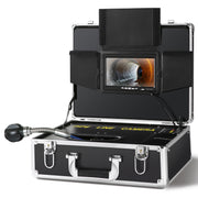 Load image into Gallery viewer, SucceBuy Sewer Camera with 512Hz Locator IP68 9" Pipeline Inspection Camera w/DVR Function w/12 Adjustable LED and 16 GB SD Card