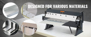 Bild in Galerie-Viewer laden, Amocart Box and Pan Brake 24Inch/36Inch/ 48Inch 0-130 Degrees Sheet Metal Bending Brake Portable Metal Bender for Metal Bending