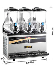 Load image into Gallery viewer, Amocart 45L Commercial CoSlushy Machine Intelligent LED Control Panel Drink Dispenser Juicer Beverage Granizing Smoothie Maker