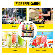 Load image into Gallery viewer, Amocart 45L Commercial CoSlushy Machine Intelligent LED Control Panel Drink Dispenser Juicer Beverage Granizing Smoothie Maker