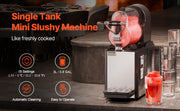 Load image into Gallery viewer, SucceBuy 3L Commercial Slushy Machine Single Tank Frozen Drink Machine Stainless Steel Margarita Smoothie Frozen Drink Maker