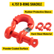 Bild in Galerie-Viewer laden, Amocart 2pcs 11T Snatch Block Adapt 0.55"/14 mm Synthetic Rope or Soft Shackles Winch Pulley for Tractor Truck ATV & UTV