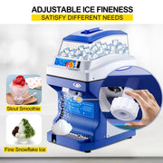 Bild in Galerie-Viewer laden, Amocart Commercial Ice Shaver Crusher 441LBS/H with 11LBS Hopper Electric Snow Cone Maker For Parties Events Snack Bar