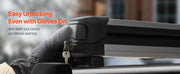 Load image into Gallery viewer, Amocart Ski & Snowboard Roof Rack Carry up to 6 Pairs of Skis or 4 Snowboards 2 PCS Aluminum Universal Car Roof Rack Top Holder