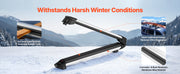 Load image into Gallery viewer, Amocart Ski & Snowboard Roof Rack Carry up to 6 Pairs of Skis or 4 Snowboards 2 PCS Aluminum Universal Car Roof Rack Top Holder