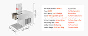 Load image into Gallery viewer, SucceBuy Snowflake Ice Machine 44/88/132/176LBS/24H Snowflake Ice Maker with Stainless Steel Blade Tank for Home Small Gathering