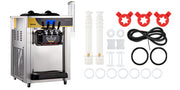Load image into Gallery viewer, SucceBuy 22-30 L/H Soft Ice Cream Machines Commercial Tricolor Desktop Sweet Cone Freezing Equipment Vending Machine