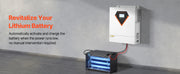 Load image into Gallery viewer, SucceBuy Hybrid Solar Inverter 3000W All in One Pure Sine Wave Charger, Built-in 100A MPPT Solar Controller for Off-Grid System