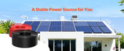 Load image into Gallery viewer, SucceBuy Solar Panel Extension Cable 20FT Black + 20FT Red / 30FT Black + 30FT Red / 50FT Black + 50FT Red / 100FT Black + 100FT Red 10AWG with Female & Male Waterproof Connectors 6mm² PV Cable for Home Ship