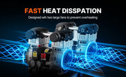 Load image into Gallery viewer, Amocart Air Compressor 750W/1450W/3000W Oil Free Air Compressor Quiet Portable Compressor Pump for Auto Repair Tire Inflation