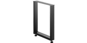Load image into Gallery viewer, Amocart 2PCS Table Legs Steel 2204LBS /1000KG Load Square Shape with Pre-Drilled Holes for Home Use Commercial Bar Hotel Office