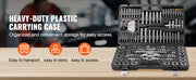 Load image into Gallery viewer, Amocart 116-Piece Tap and Die Set Include Metric and SAE Size Bearing Steel Taps and Dies Essential Threading Tool