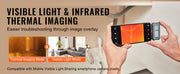 Load image into Gallery viewer, Amocart Thermal Imaging Camera 256 x 192 IR Resolution Infrared Thermal Imager 25Hz Refresh Rate Thermal Camera for Android