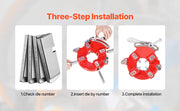 Bild in Galerie-Viewer laden, SucceBuy Threading Machine Dies 1 in-2 in NPT Pipe Dies(4 Packs) Right-Handed HSS Pipe Threading Dies Fit Split-Type Machines