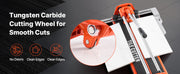 Load image into Gallery viewer, Amocart 17-Inch Manual Tile Cutter for Wall & Polished Tiles Double Rails for Precise Cutting Tungsten Carbide Wheel Precise