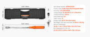 Load image into Gallery viewer, SucceBuy 1/2" 1/4" 3/8" Mechanical Torque Wrench Set Precision Pointer Hand Tools Torque Wrench Mechanical Car Repair Tool