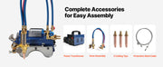 Load image into Gallery viewer, Amocart Electromagnetic Gas Pipe Cutting Machine 2"-30"/Min Automatic Beveler for 0.2"-4" Thick Tube Features Adjustable Angles