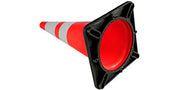 Bild in Galerie-Viewer laden, SucceBuy 36 in 6 Pack PVC Traffic Safety Parking Cones Reflective Collars Higher Warning for Traffic Control Construction Sites