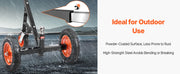 Load image into Gallery viewer, SucceBuy 1000/1200lbs Tongue Trailer Dolly Carbon Steel Boat Mover with 16.7in/18in - 22in Height Adjustable for Moving Cargo