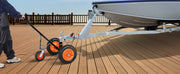 Load image into Gallery viewer, Amocart 1000/1200lbs Tongue Trailer Dolly Carbon Steel Boat Mover with 16.7in/18in - 22in Height Adjustable for Moving Cargo