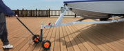 Bild in Galerie-Viewer laden, SucceBuy 600lbs Tongue Trailer Dolly with 16.5-22in Adjustable Height & 1-7/8 in Hitch Ball Steel Boat Mover for Moving Car Rvs
