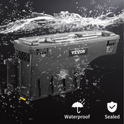 Load image into Gallery viewer, SucceBuy Truck Bed Storage Box Lockable Lid Waterproof ABS Wheel Well Tool Box 6.6 Gal with Password Padlock Fit for Driver Side