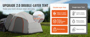 Load image into Gallery viewer, SucceBuy SUV Camping Tent, 8'-8' SUV Tent Attachment for Camping with Rain Layer and Carry Bag, PU2000mm Double Layer Truck Tent