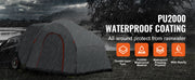 Load image into Gallery viewer, SucceBuy SUV Camping Tent, 8'-8' SUV Tent Attachment for Camping with Rain Layer and Carry Bag, PU2000mm Double Layer Truck Tent