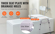 Load image into Gallery viewer, Amocart Tub Transfer Bench for Bathtub Shower Seats Lightweight Shower Bench with Non-Slip Bath Seats with Armrest and Backrest