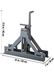 Bild in Galerie-Viewer laden, Amocart Manual Tube Roller Bender 1-1/2in For Mild Steel Cooper Adjustable Manual Square Rectangular Tube Bending Rolling Tool
