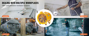 Load image into Gallery viewer, Amocart Portable Ventilation Fan 350W/550W/1100W Industrial Exhaust Fan Air Clean Extractor Blower for Factory Warehouse