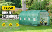 Bild in Galerie-Viewer laden, Amocart Walk-in Tunnel Greenhouse Galvanized Frame & Waterproof Cover 15x7x7/10x7x7/20x10x7/12x7x7 ft Greenhouses & Cold Frames