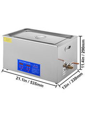 Load image into Gallery viewer, SucceBuy 1.3L 2L 3L 6L 10L 15L 22L 30L Ultrasonic Cleaner Lave-Dishes Portable Washing Machine Ultrasound Home Clean Appliances