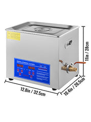 Load image into Gallery viewer, SucceBuy 1.3L 2L 3L 6L 10L 15L 22L 30L Ultrasonic Cleaner Lave-Dishes Portable Washing Machine Ultrasound Home Clean Appliances