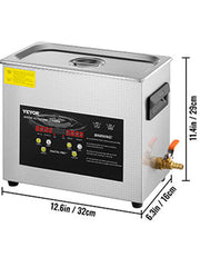 Load image into Gallery viewer, SucceBuy 2L 3L 6L 10L 15L Upgraded Ultrasonic Cleaner Lave-Dishes Portable Washing Machine Diswasher Ultrasound Home Appliances